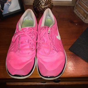Pink Nikes
